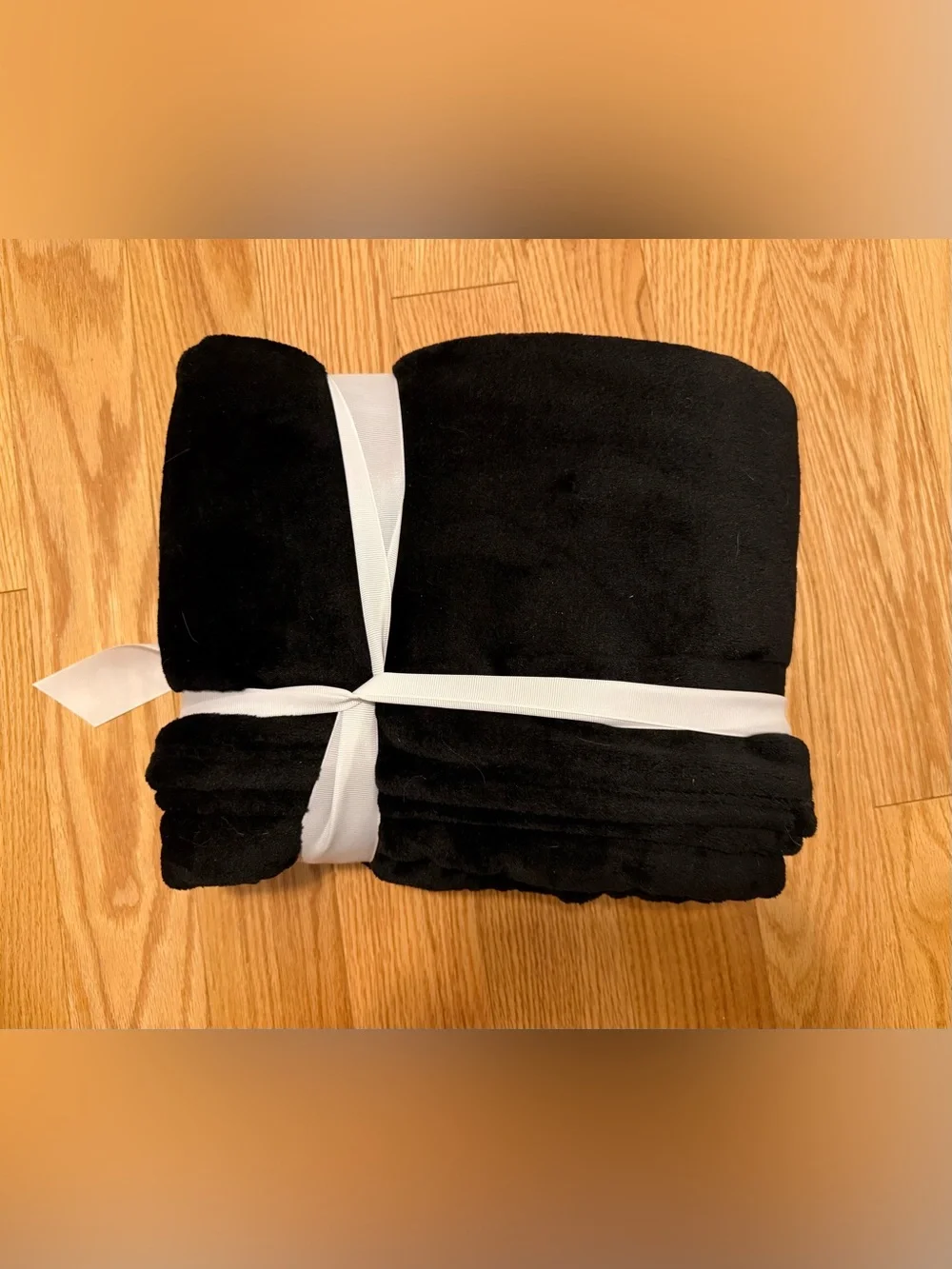 Class of 2026 soft black fleece embroidered blanket throw NEW
